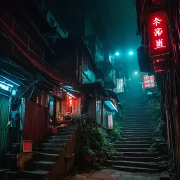 Cover of the album “Street Verses” (AI-generated artwork)