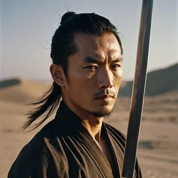 Portrait of Gu Changfeng (AI-generated fictional character)
